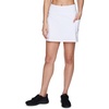 image:imageRBX Active Womens Fashion Stretch Knit Flat Front GolfTennis Athletic Skort with Attached Bike Short and PocketsWhite