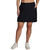 image:imageRBX Active Womens Plus Size Stretch Woven Athletic Skort with Attached Bike Short and PocketsS21 Black