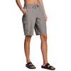 image:imageRBX Active Womens Relaxed Fit Breathable Ventilated Stretch Woven Athletic Walking Short with PocketsDriftwood 11inch