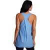 image:imageRBX Active Workout Tank Top for Women Racerback Flowy Yoga Top Fashion DetailLight Blue Heather