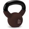 image:imageRBX Neoprene Kettlebell Wide Handle Iron Core Flat Bottom Great for All Fitness LevelsBrown