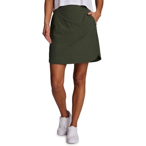 image:imageRBX Active Longer Length Skort for Women Quick Drying Woven Pickleball Golf Skort with Pockets for Tennis Hiking RunningIvy Green