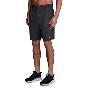 image:imageRBX Active Mens 9Inch Inseam Workout Running Gym Athletic Basketball Shorts with PocketsSpace Dye Mesh Charcoal