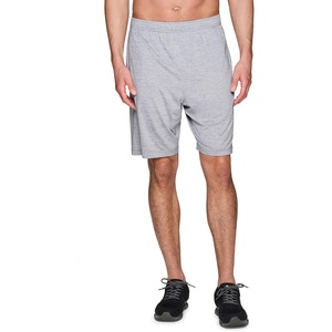image:imageRBX Active Mens 9Inch Inseam Workout Running Gym Athletic Basketball Shorts with PocketsSpace Dye Mesh Grey