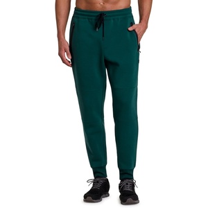 image:imageRBX Active Mens Athletic Fleece Lined Tapered Jogger Sweatpant with PocketDark Moss Bonded