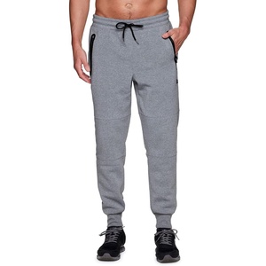 image:imageRBX Active Mens Athletic Fleece Lined Tapered Jogger Sweatpant with PocketGrey Bonded