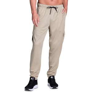 image:imageRBX Active Mens Athletic Performance Quick Dry Breathable Tapered Jogger Sweatpant with PocketsCargo Stone