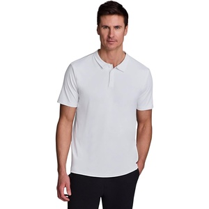 image:imageRBX Active Mens Golf Shirt Short Sleeve Quick Drying Performance Polo ShirtSolid White