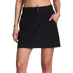 image:imageRBX Active Womens Athletic Skirt with Builtin Shorts Quick Drying Long Length Tennis Golf Skort with PocketsBlack