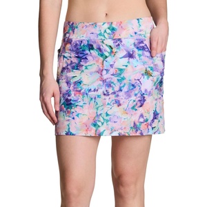 image:imageRBX Active Womens GolfTennis Everyday Casual Athletic Skort with Bike ShortsFlowy Floral Multi