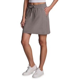 image:imageRBX Active Womens Long Length Skort Quick Drying Woven Golf Skort with Pockets for Tennis Pickleball Hiking WorkoutsDriftwood