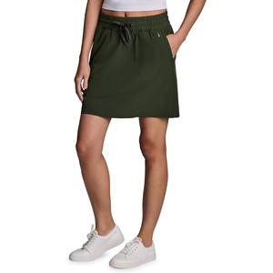 image:imageRBX Active Womens Long Length Skort Quick Drying Woven Golf Skort with Pockets for Tennis Pickleball Hiking WorkoutsIvy Green