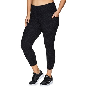 image:imageRBX Active Womens Plus Size AnkleFull Length Super Soft Printed Yoga Leggings