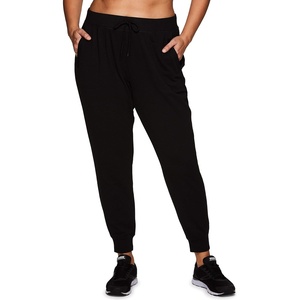 image:imageRBX Active Womens Plus Size Fashion Yoga Lightweight Fleece Jogger Sweatpants