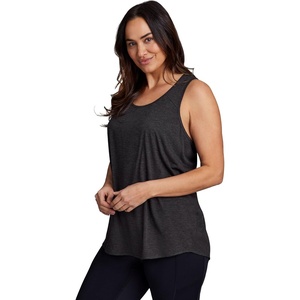 image:imageRBX Active Womens Plus Size Sleeveless Relaxed Fashion Workout Yoga Tank TopS21 Charcoal