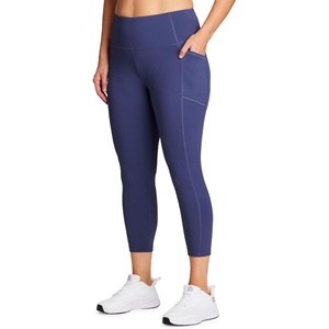 image:imageRBX Active Womens Plus Size Stretch AnkleFull Length Workout Running Gym Yoga LeggingsCobalt