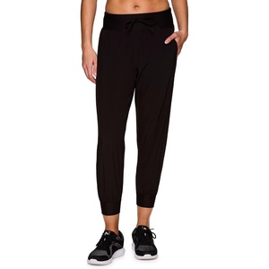 image:imageRBX Active Womens Relaxed Fit Lightweight Quick Drying Stretch Woven Pants with PocketsJgr Black