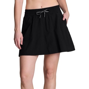 image:imageRBX Active Womens Skort with Pockets Flared Tennis Skirt Quick Drying Golf Pickleball SkortBlack