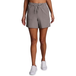 image:imageRBX Active Womens Walking Shorts Stretch Woven Quick Drying Workout Hiking Short with Pockets with Plus Sizes6inch Driftwood