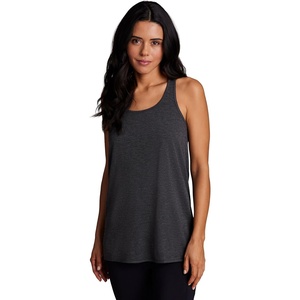 image:imageRBX Active Workout Tank Top for Women Racerback Flowy Yoga Top Fashion DetailCharcoal S21