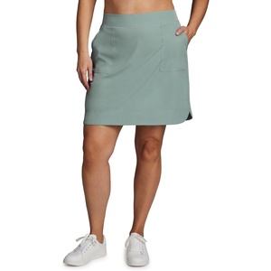 image:imageRBX Plus Size Longer Length Skort for Women Quick Drying Woven Pickleball Golf Skort with Pockets for Tennis Hiking RunningSea Mist