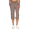 image:imageRBX Active Capri Pants for Women Joggers Stretch Lightweight Womens Casual Pant Capri with DrawstringTaupe Beige