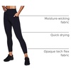 image:imageRBX Active High Waisted Squat Proof Ankle Length Leggings for Women 78 Yoga Leggings with PocketsBlack