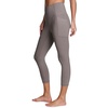 image:imageRBX Active High Waisted Squat Proof Ankle Length Leggings for Women 78 Yoga Leggings with PocketsCapri Driftwood