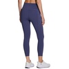 image:imageRBX Active High Waisted Squat Proof Ankle Length Leggings for Women 78 Yoga Leggings with PocketsCrown Blue