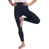 image:imageRBX Active High Waisted Squat Proof Ankle Length Leggings for Women 78 Yoga Leggings with PocketsDeep Navy Blue