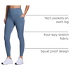 image:imageRBX Active High Waisted Squat Proof Ankle Length Leggings for Women 78 Yoga Leggings with PocketsMoonlight Blue