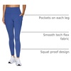 image:imageRBX Active High Waisted Squat Proof Workout Yoga Leggings with Pockets for WomenCobalt