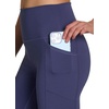 image:imageRBX Active High Waisted Squat Proof Workout Yoga Leggings with Pockets for WomenCrown Blue