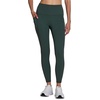 image:imageRBX Active High Waisted Squat Proof Workout Yoga Leggings with Pockets for WomenGreen Smoke