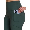 image:imageRBX Active High Waisted Squat Proof Workout Yoga Leggings with Pockets for WomenGreen Smoke