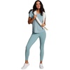 image:imageRBX Active High Waisted Squat Proof Workout Yoga Leggings with Pockets for WomenSea Mist