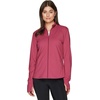 image:imageRBX Active Womens Athletic Breathable Lightweight Zip Up Running Jacket with PocketsZip Dark Pink