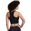 image:imageRBX Active Womens Athletic Fashion High Coverage Low Impact Workout Sports BraJet Black