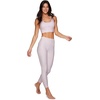 image:imageRBX Active Womens Athletic Fashion Racerback Seamless Low Impact Workout Sports BraPastel Pink Leopard