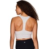 image:imageRBX Active Womens Athletic Fashion Racerback Seamless Low Impact Workout Sports BraTonal Zebra Light Sand