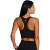 image:imageRBX Active Womens Bra Top Athletic Yoga Crop Tank Top with Built in Shelf BraBlack Racerback