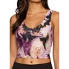 image:imageRBX Active Womens Bra Top Athletic Yoga Crop Tank Top with Built in Shelf BraMisty Cloud Multi