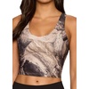 image:imageRBX Active Womens Bra Top Athletic Yoga Crop Tank Top with Built in Shelf BraMoody Marble