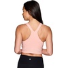 image:imageRBX Active Womens Bra Top Athletic Yoga Crop Tank Top with Built in Shelf BraSolid Blush Pink