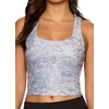 image:imageRBX Active Womens Bra Top Athletic Yoga Crop Tank Top with Built in Shelf BraSparkling Ocean Lavender