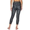 image:imageRBX Active Womens Capris Leggings Yoga Athletic Workout Cropped LeggingsBlack Scratch Off