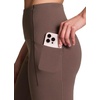 image:imageRBX Active Womens Capris Leggings Yoga Athletic Workout Cropped LeggingsCorset Chocolate