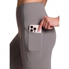 image:imageRBX Active Womens Capris Leggings Yoga Athletic Workout Cropped LeggingsCorset Graphite Grey