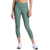 image:imageRBX Active Womens Capris Leggings Yoga Athletic Workout Cropped LeggingsCorset Soft Pine