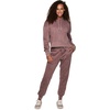 image:imageRBX Active Womens Cropped Fleece Sweatshirt Everyday Midweight Fleece Hoodie